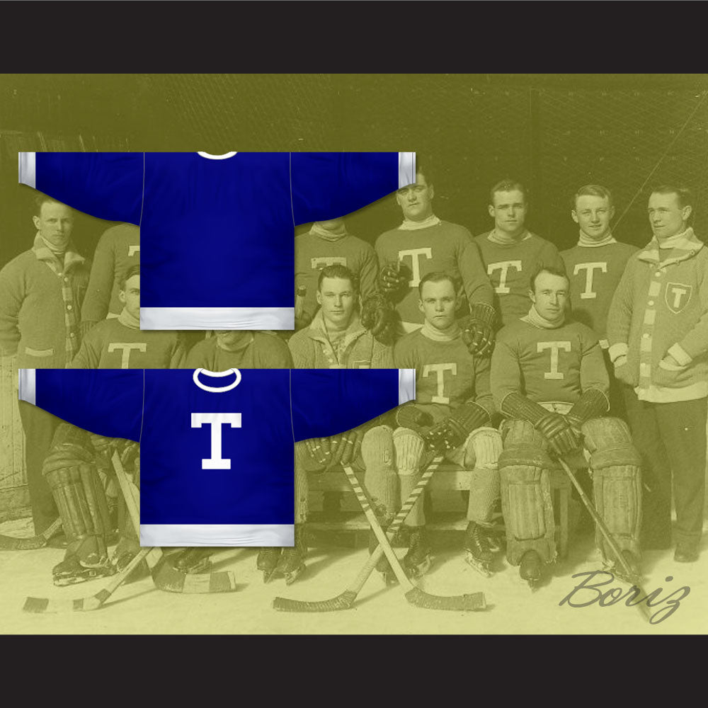 1913-18 Toronto Blueshirts Blue Hockey Jersey