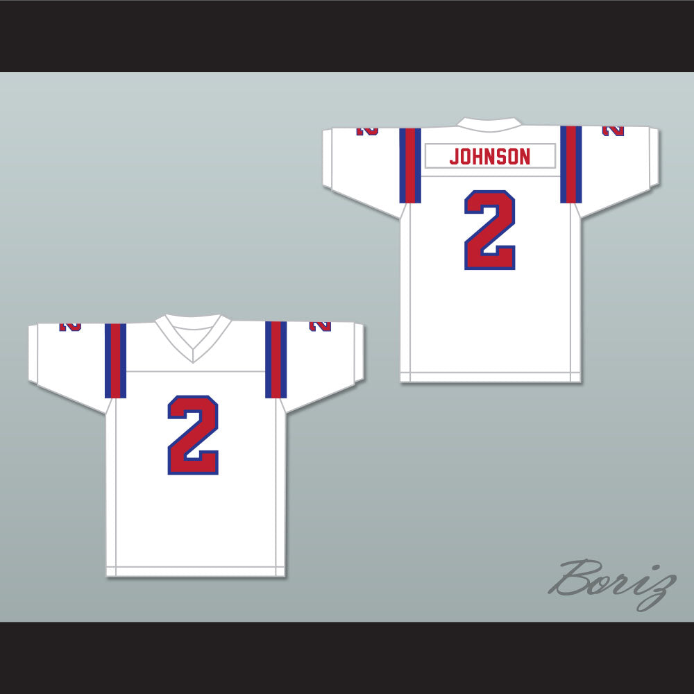 1983 USFL Trumaine Johnson 2 Chicago Blitz Home Football Jersey