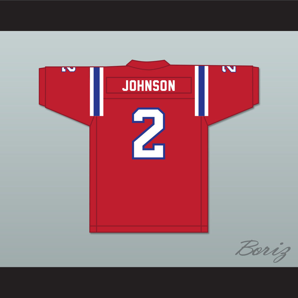1983 USFL Trumaine Johnson 2 Chicago Blitz Road Football Jersey
