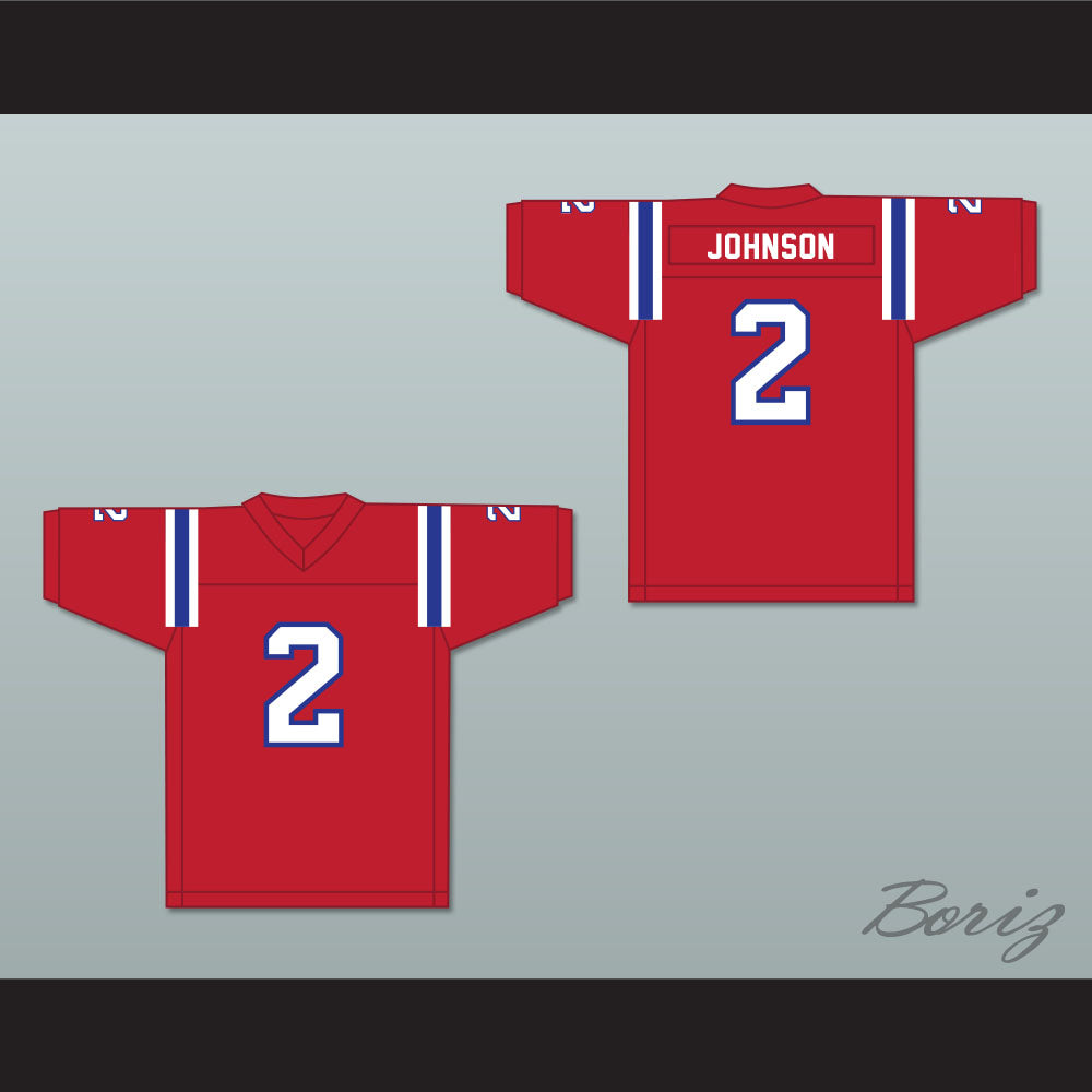 1983 USFL Trumaine Johnson 2 Chicago Blitz Road Football Jersey