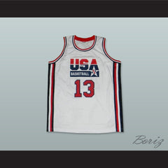 1992 Chris Mullin 13 USA Team Home Basketball Jersey