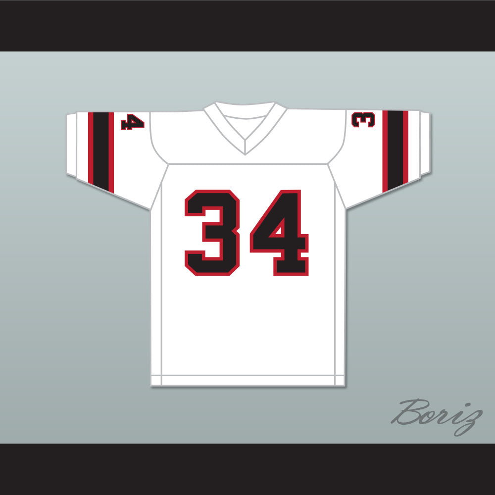 1974 WFL Vince Clements 34 Honolulu Hawaiians Home Football Jersey