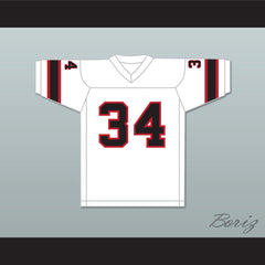 1974 WFL Vince Clements 34 Honolulu Hawaiians Home Football Jersey