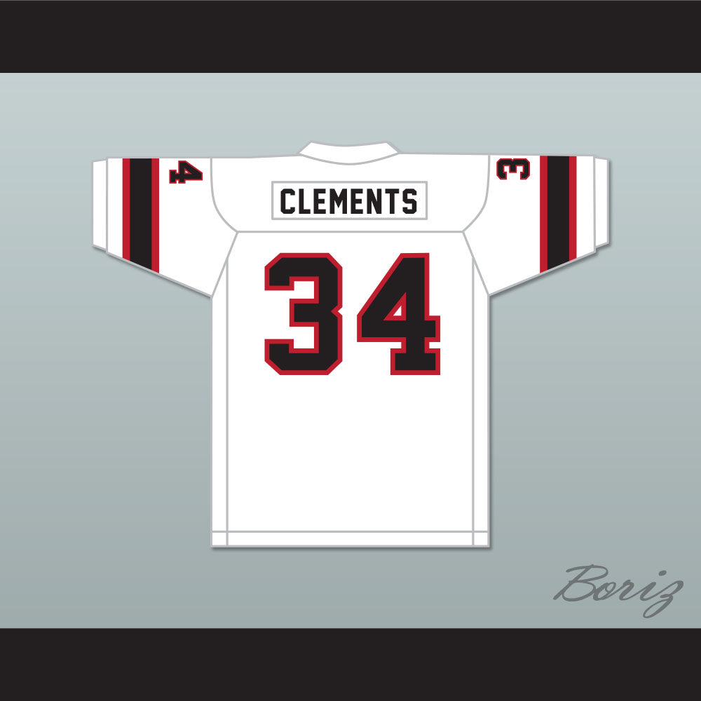 1974 WFL Vince Clements 34 Honolulu Hawaiians Home Football Jersey