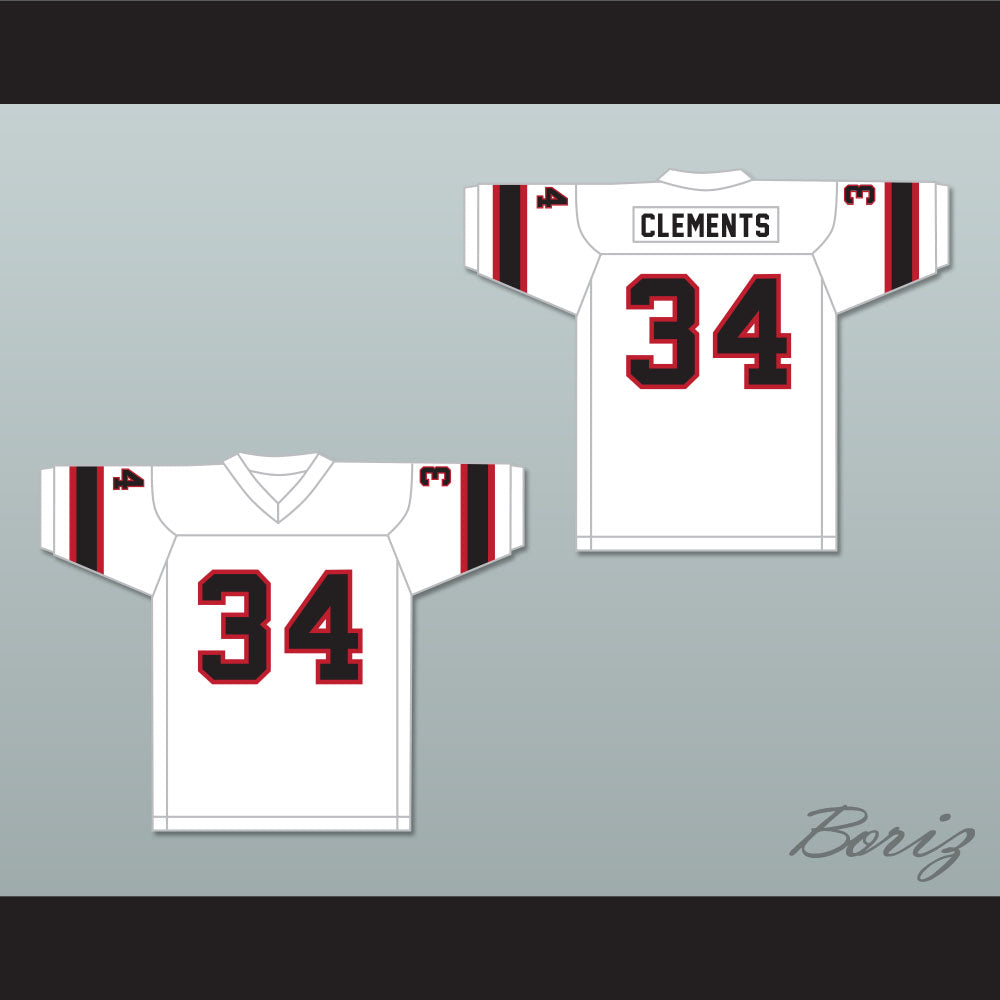 1974 WFL Vince Clements 34 Honolulu Hawaiians Home Football Jersey