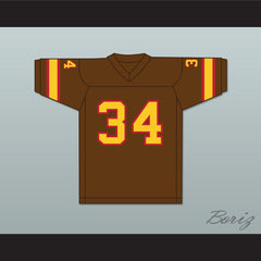 1974 WFL Vince Clements 34 Honolulu Hawaiians Road Football Jersey