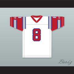 1984 USFL Vince Evans 8 Chicago Blitz Home Football Jersey