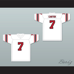 1974 WFL Virgil Carter 7 Chicago Fire Home Football Jersey